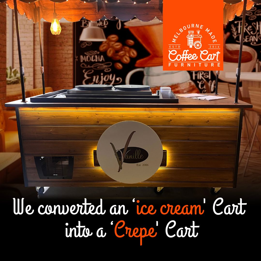 🍓 From Gelati to Crepe's – Converting an existing Gelati Cart into a Crepe Cart